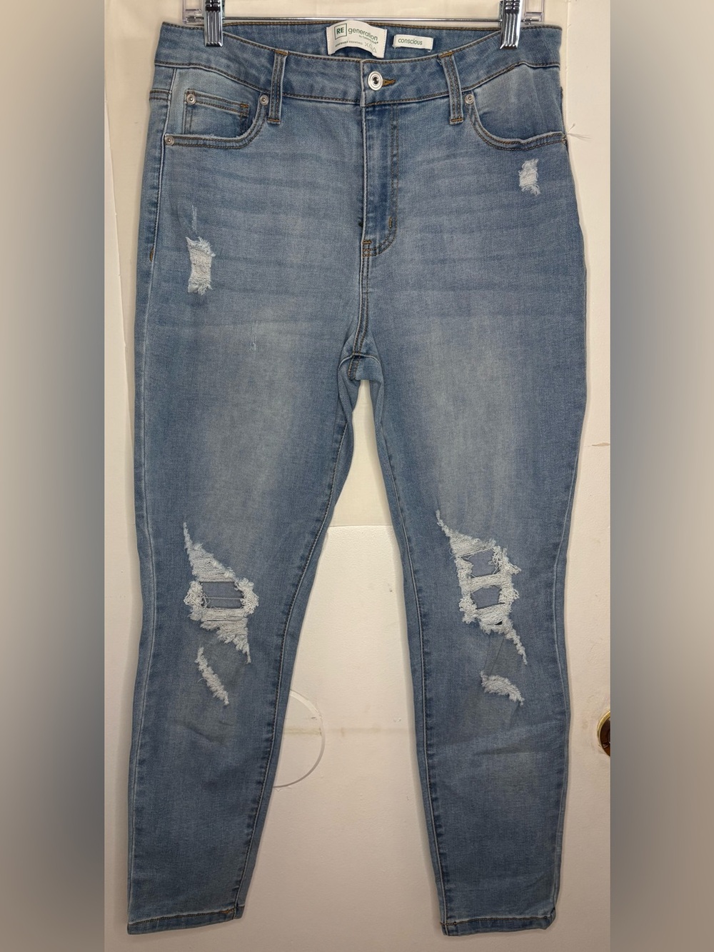 Celebrity Pink Distressed Light Blue Women’s Jeans